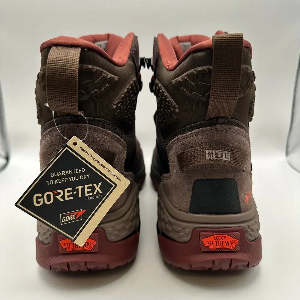 VANS Men's 9.5 Crestline GORE-TEX MTE Bitter Chocolate Brown MSRP $230 NWOB